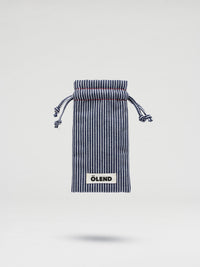 Cotton Navy stripe