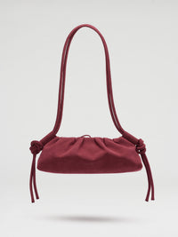 Suede - Cherry red