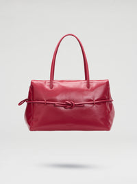 Vegan Leather - Cherry red