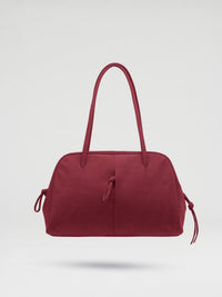 Suede - Cherry red